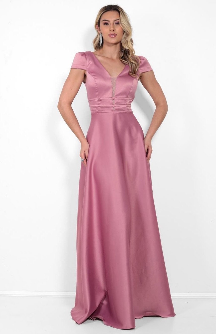 Elegância Rosa Chá em Cada Movimento