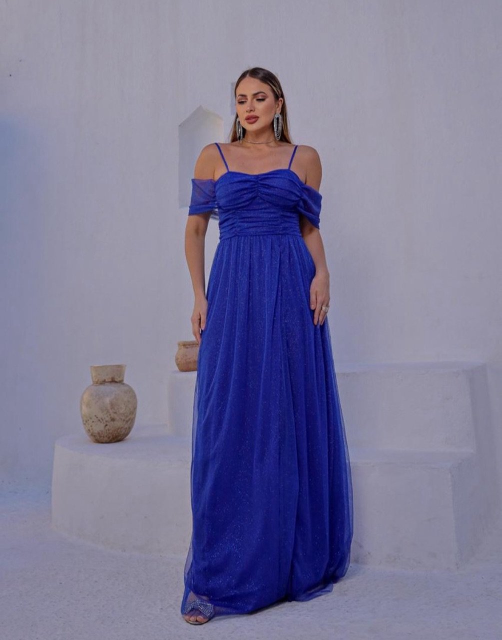 Brilho e Romance em Azul