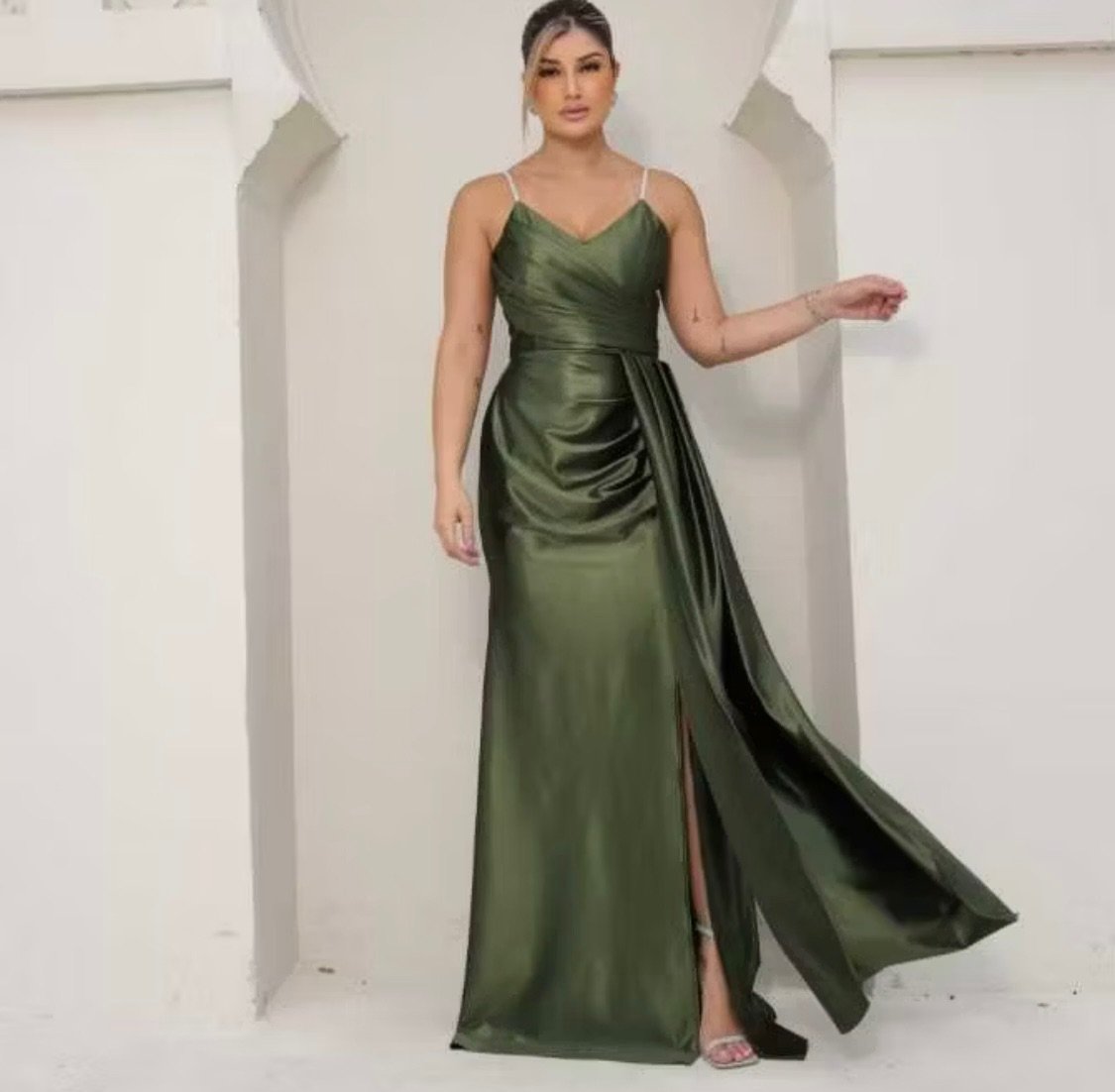 Elegância Verde Oliva