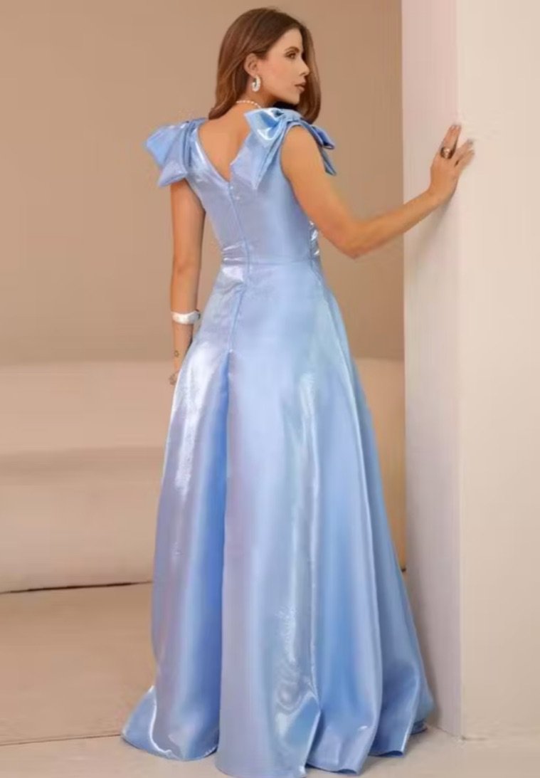 Brilho e Elegância em Azul
