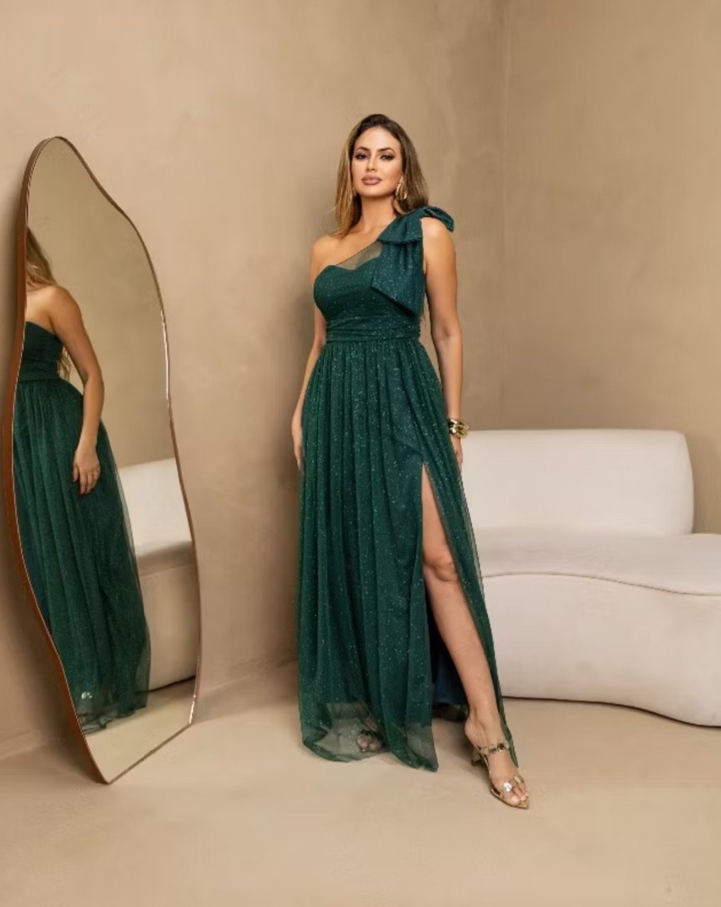 Brilho e Sofisticação em Verde