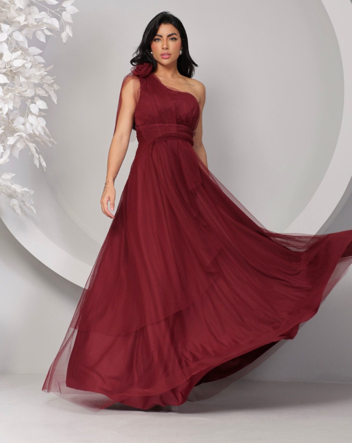 Sofisticação em Marsala com Tule