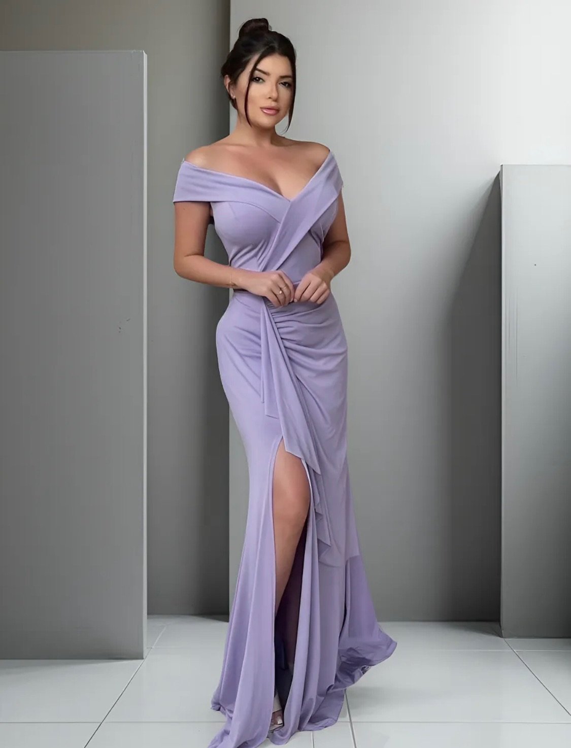 Encanto em Lavanda Longo