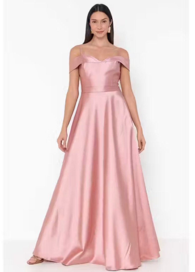 Vestido Rosa Princesa Elegante