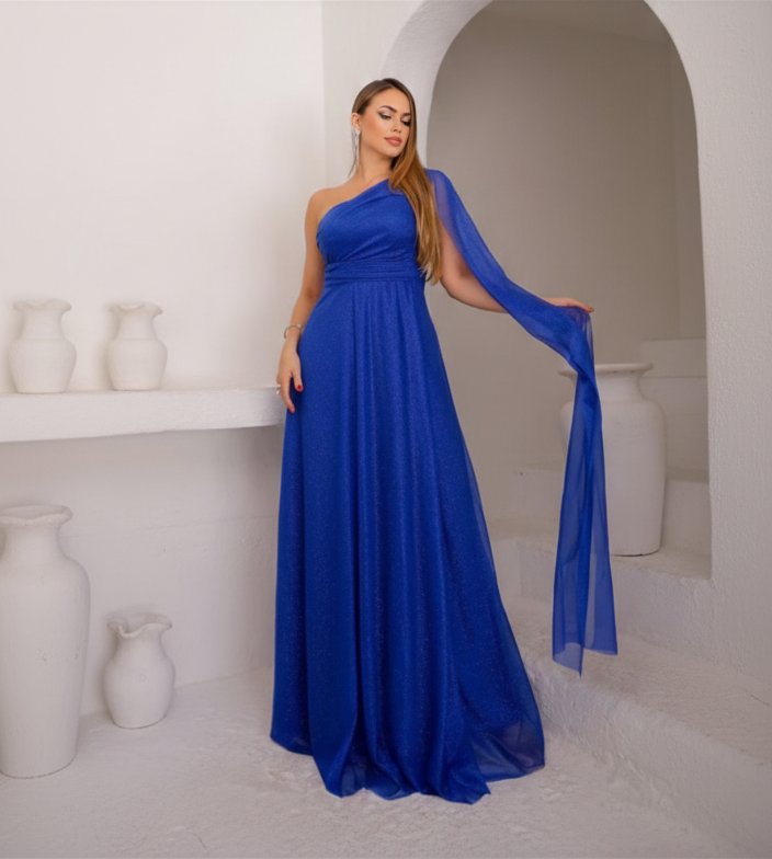 Elegância em Azul Royal