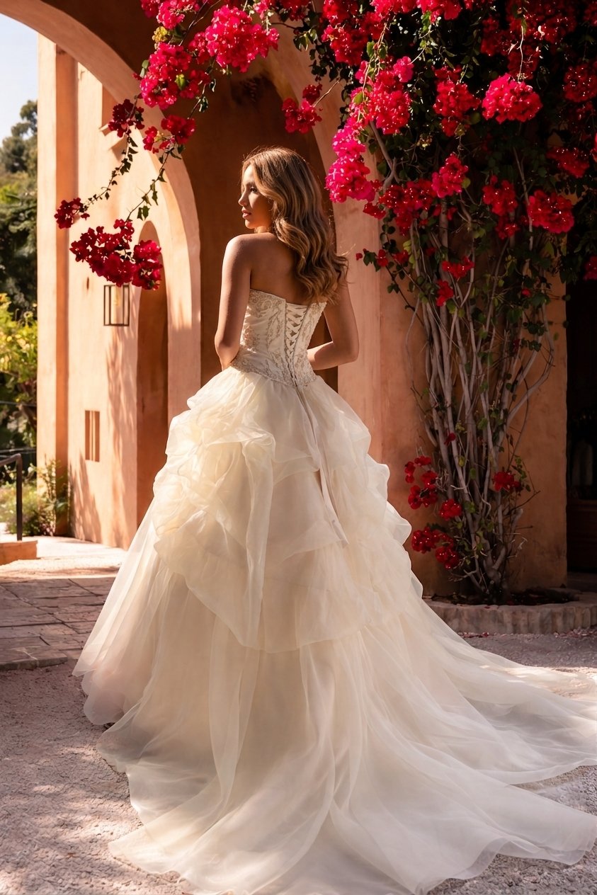Vestido Princesa Romântico