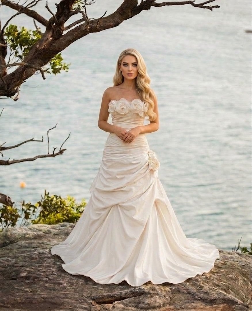 Vestido Floral Romântico Elegante