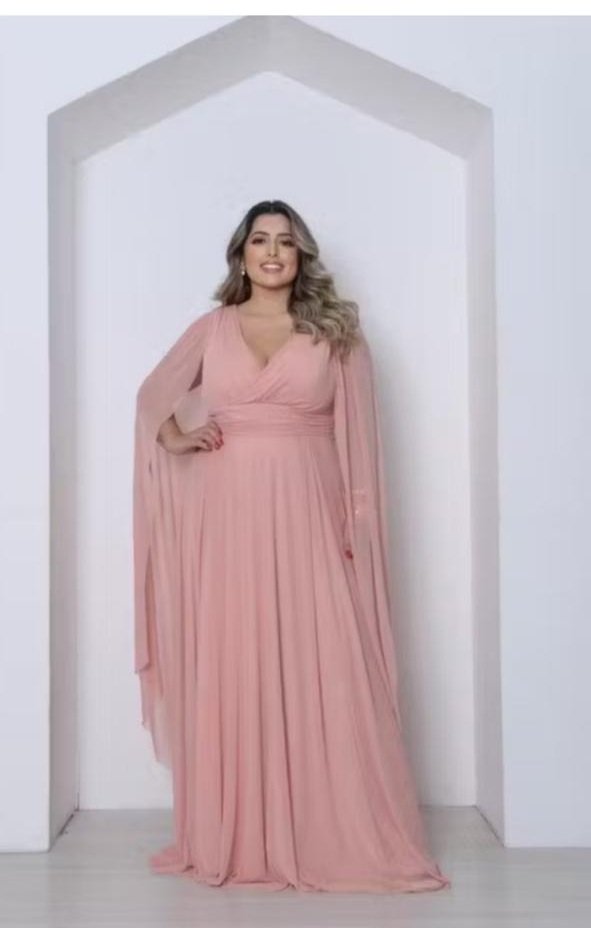 Elegância em Rosa Chá