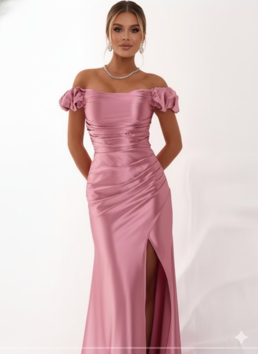Rosê Gold: Elegância em Fenda