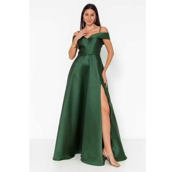 Elegância Verde Esmeralda